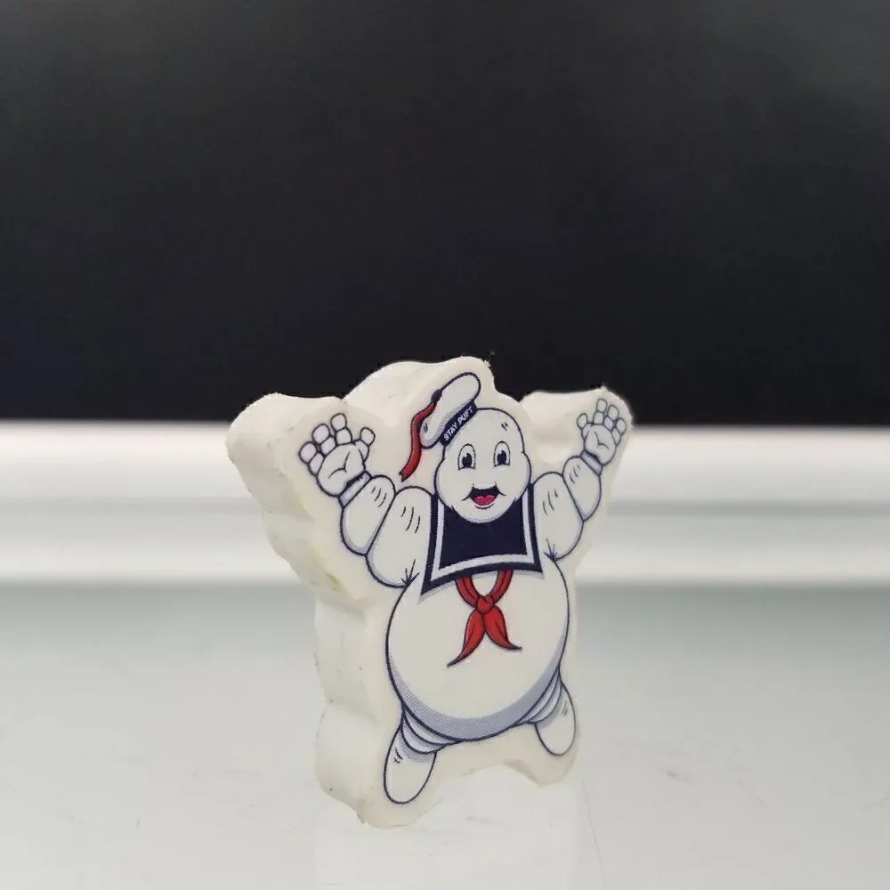 Ghostbusters Stay Puft Marshmallow Man 2016 Rubber Pencil Eraser Collectible